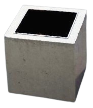 Donica z betonu architektonicznego Cube 31x31x31 cm innoVal - lekka i mrozoodporna